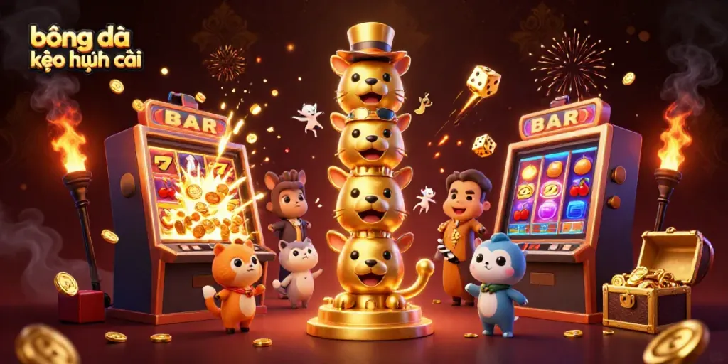 Experience the excitement of bóng đá kèo nhà cái with dynamic characters and captivating casino elements.